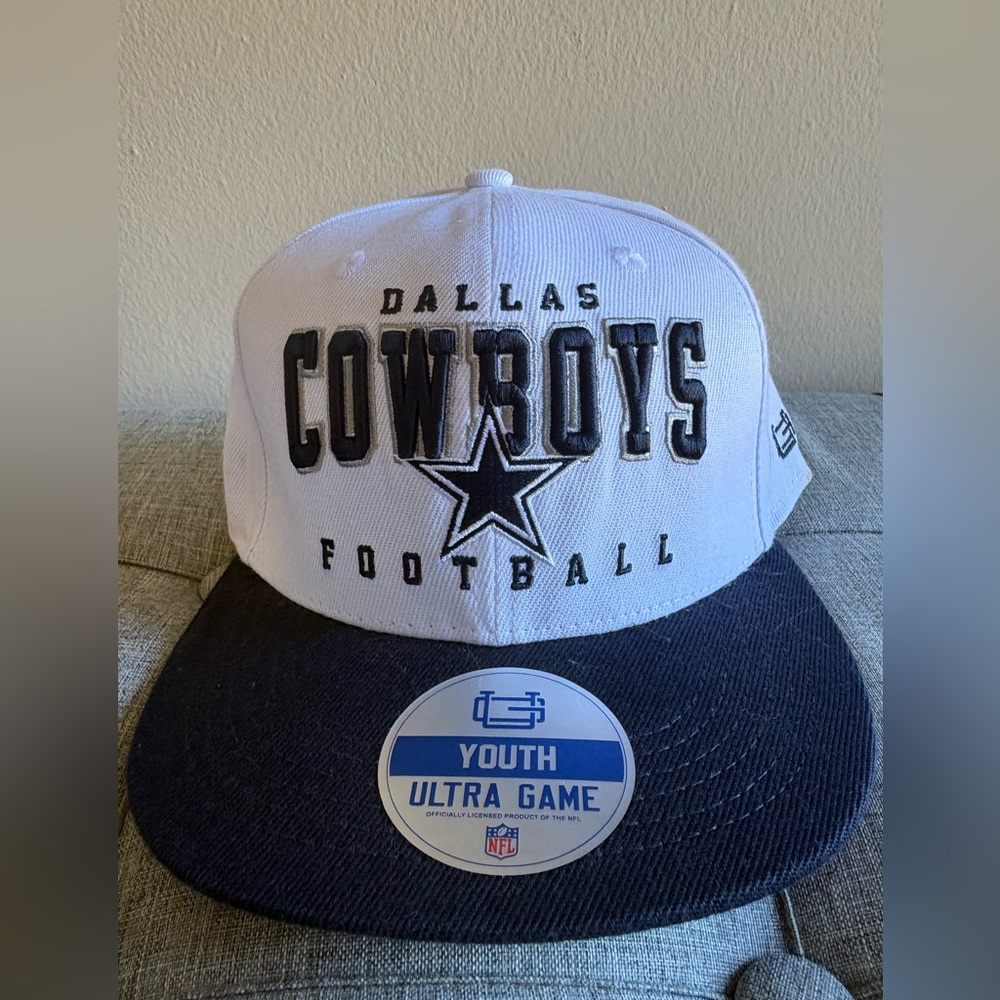 Ultra Game Youth Dallas Cowboys NFL Baseball Hat Kids Cap NWT